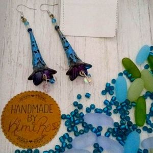 Handcrafted Lucite Earrings